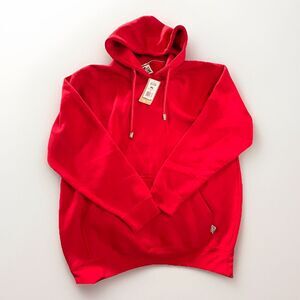 Pro Club Men's Heavyweight Pullover Hoodie (13oz) Size XL Red